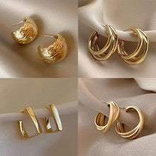 Maillard Aesthetic Earrings - Autumnal Caramel Gradient Studs | Hypoallergenic Jewelry to Celebrate Your Golden Moments